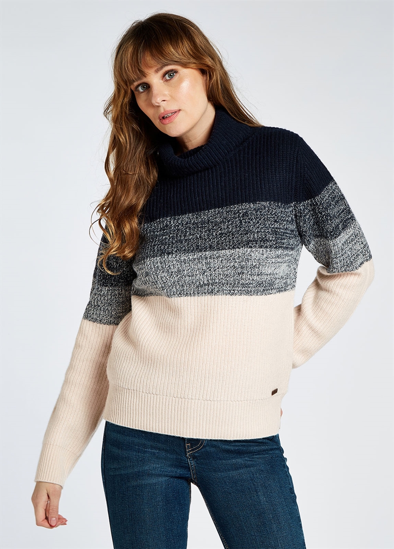 Dubarry Killossery Strik Sweater - Navy