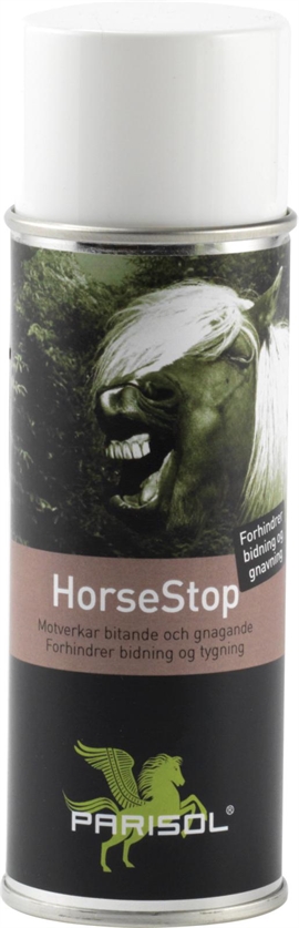 Bense & Eicke HorseStop bid-stop spray.