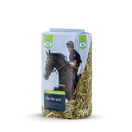 Aveve Fiber Mix Sport en blanding af lucerne og Timothegræs, uden tilsat melasse.