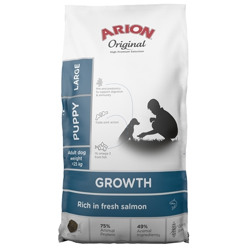 Arion Original Growth Fish Large 12 kg.