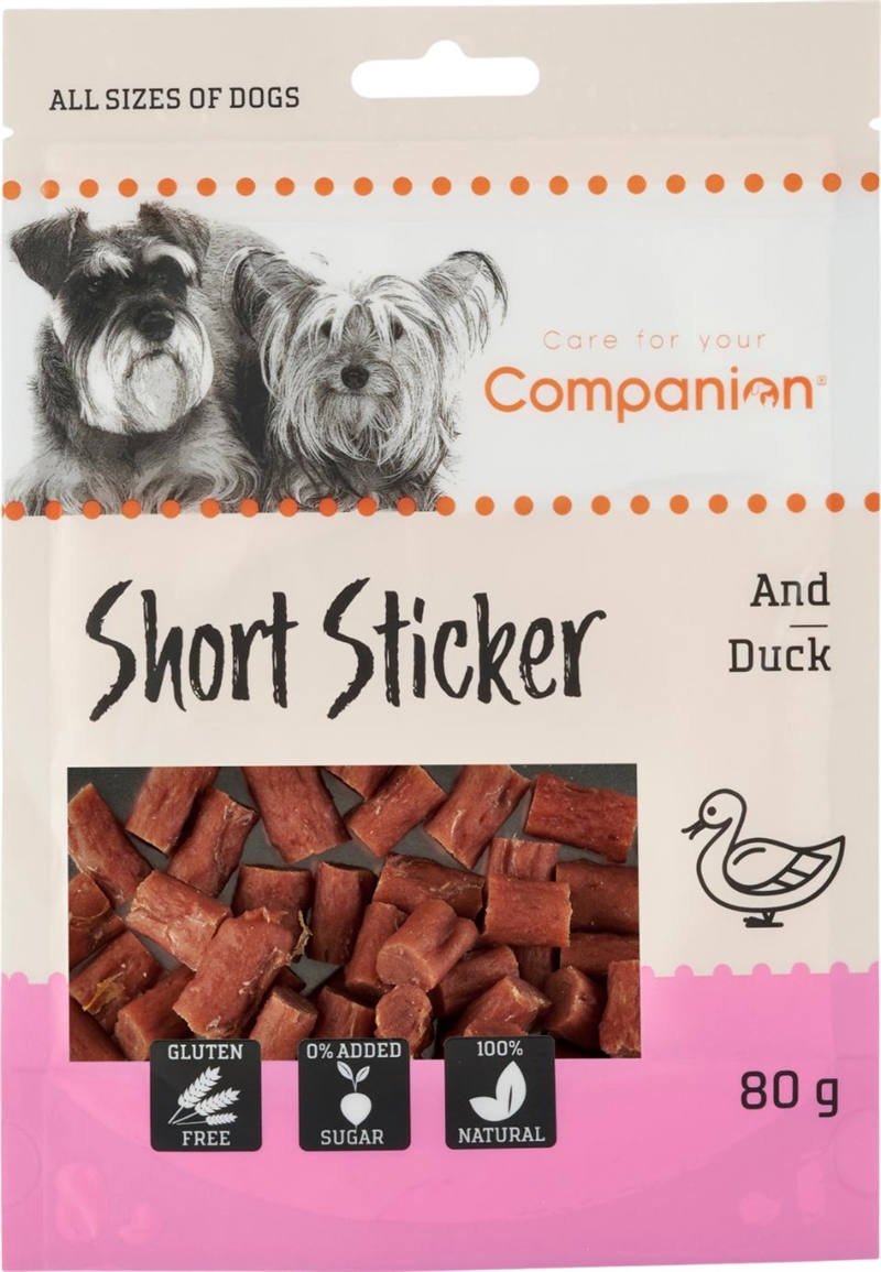 Companion short sticker - And - 80g