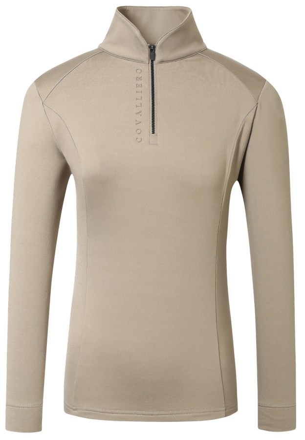 Covalliero Active Shirt AW24 - Taupe