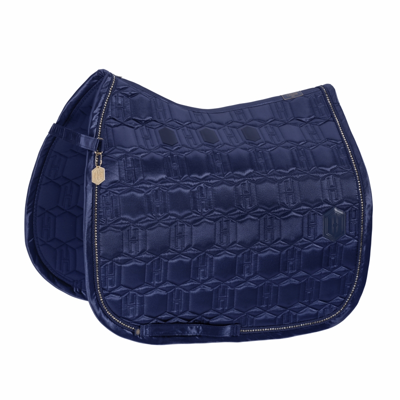 Eskadron Heritage Satin Crystal Dressur Underlag - Navy