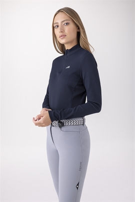 Equiline Britta ridebluse i navy.