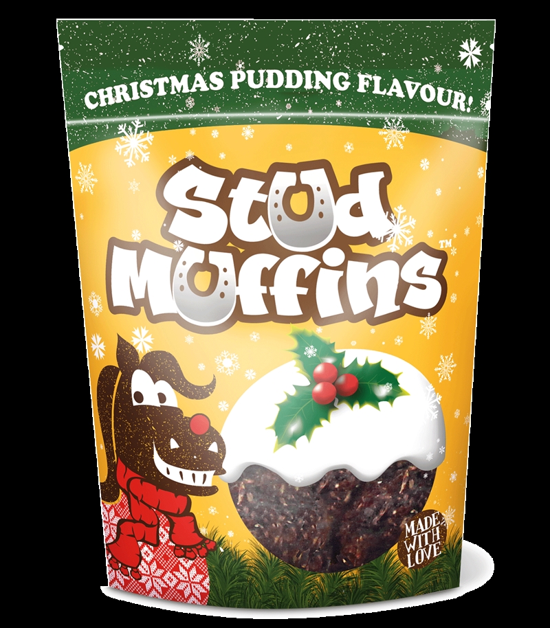 Stud Muffins Cristmas Pudding til Hest - Julevariant 