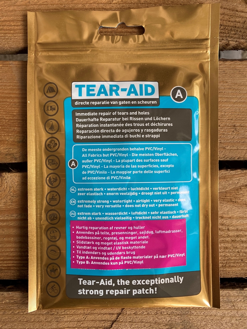 Tear-Aid Reparationskit - Type A