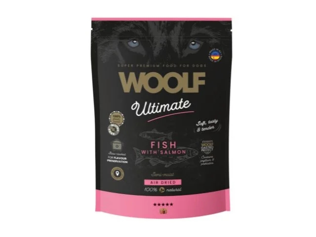 Woolf Ultimate  - Fisk med laks - Hundefoder - 1 kg 