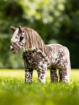 LeMieux Mini Toy Pony Montana i brun og hvid leopard appaloosa. Stald-direkte.dk